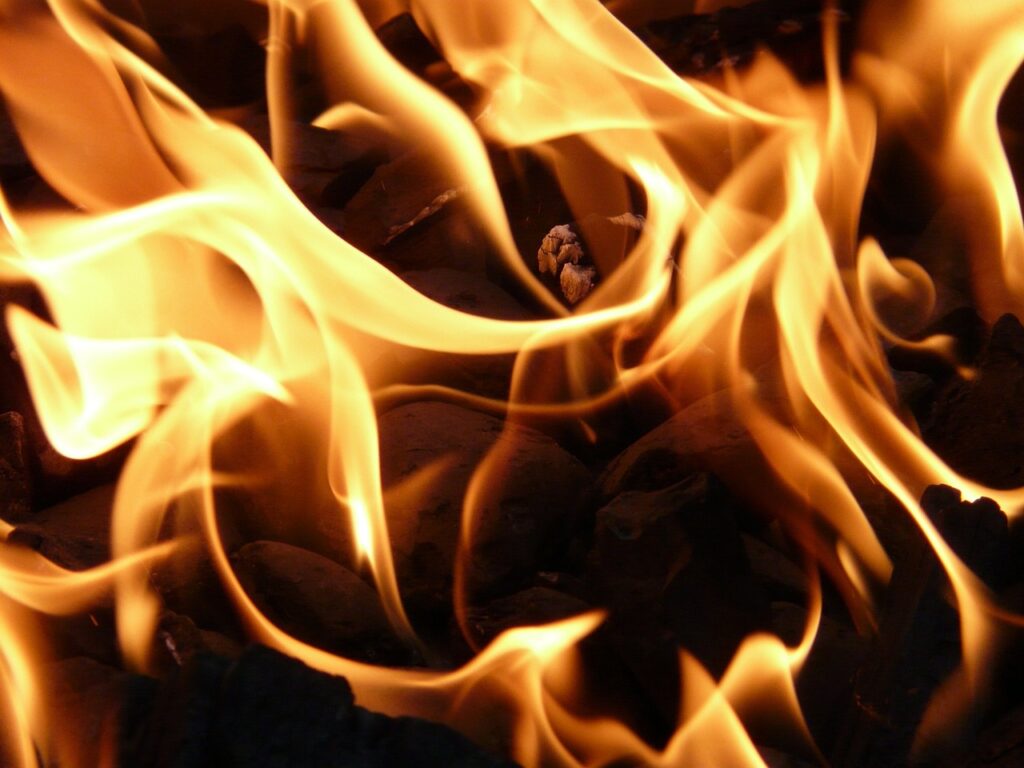 Fire background